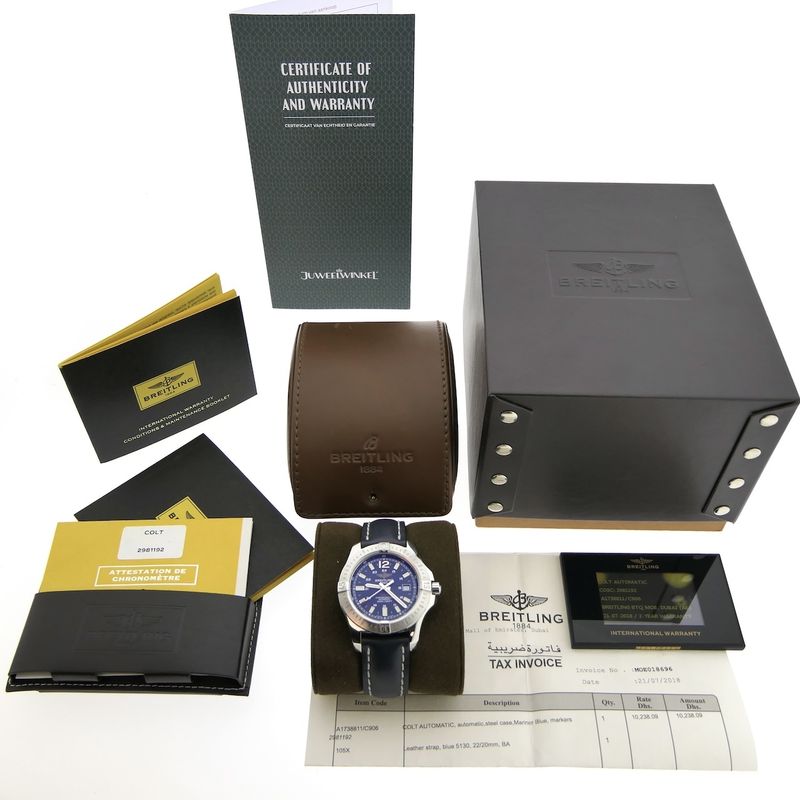 Image 4 of Breitling Colt 44 Automatic A17388; Automatic men's watch