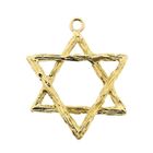 Image 1 of Gold pendant of a Star of David