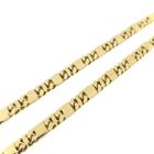 Image 3 of Solid gold navy link chain