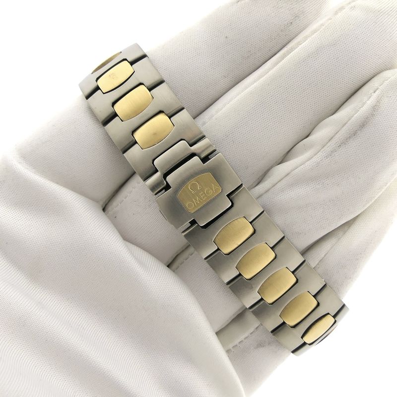 Image 6 of Omega Seamaster Polaris 3960981; 18k gold & titanium watch