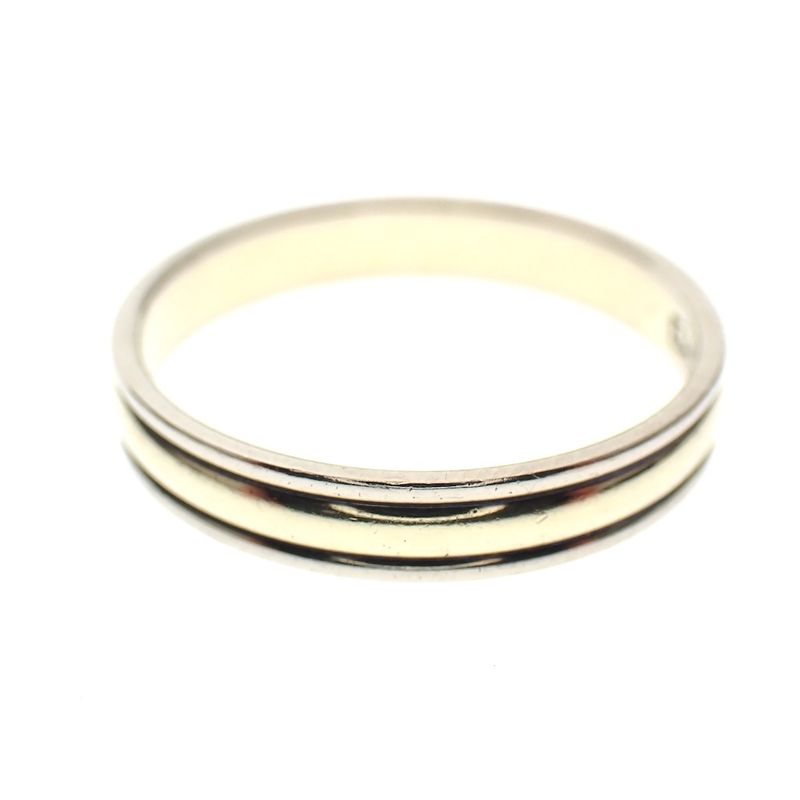 Image 4 of Two-tone gold ring