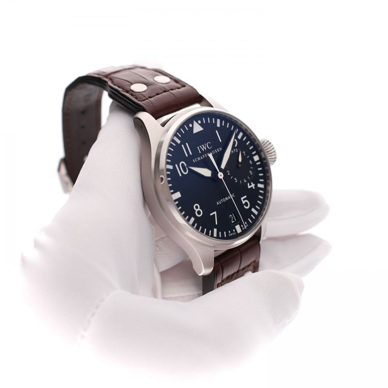 Afbeelding 14 van IWC Big Pilot 'Grosse Fliegeruhr' 7-Days IW500401; Automatisch Heren Horloge