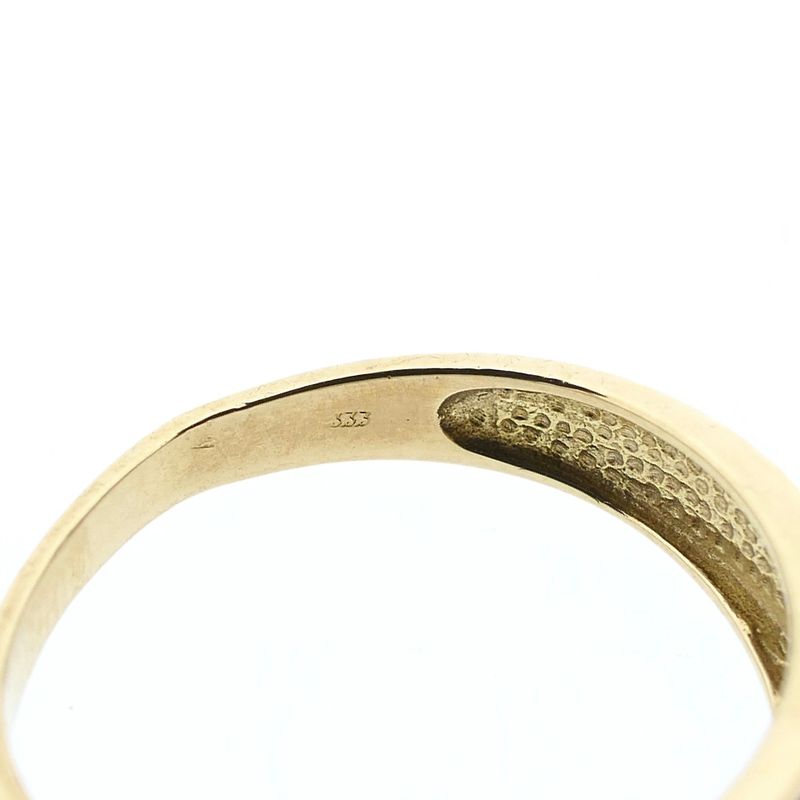 Image 5 of 8 Karat Bicolor Ring with Zirconia