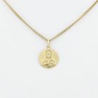 Image 12 of Gold pendant with Mary and Jesus