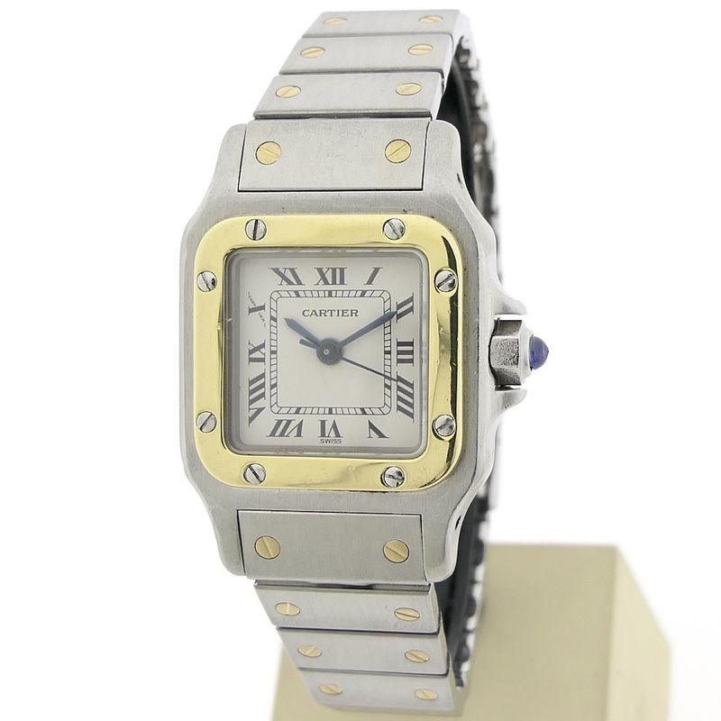 Image 7 of Cartier Santos Galbee; Automatic ladies watch