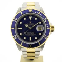 Rolex Submariner 16613LB; Gold/steel diving watch