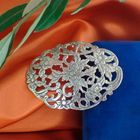 Image 2 of Silver brooch | Floral design