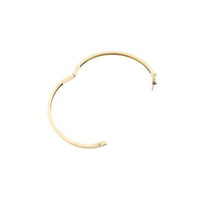 Image 2 of Gold subtle slave bracelet; Size M