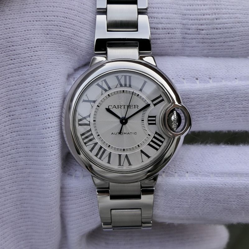 Image 20 of Cartier Ballon Bleu 33mm 3489; Automatic ladies watch