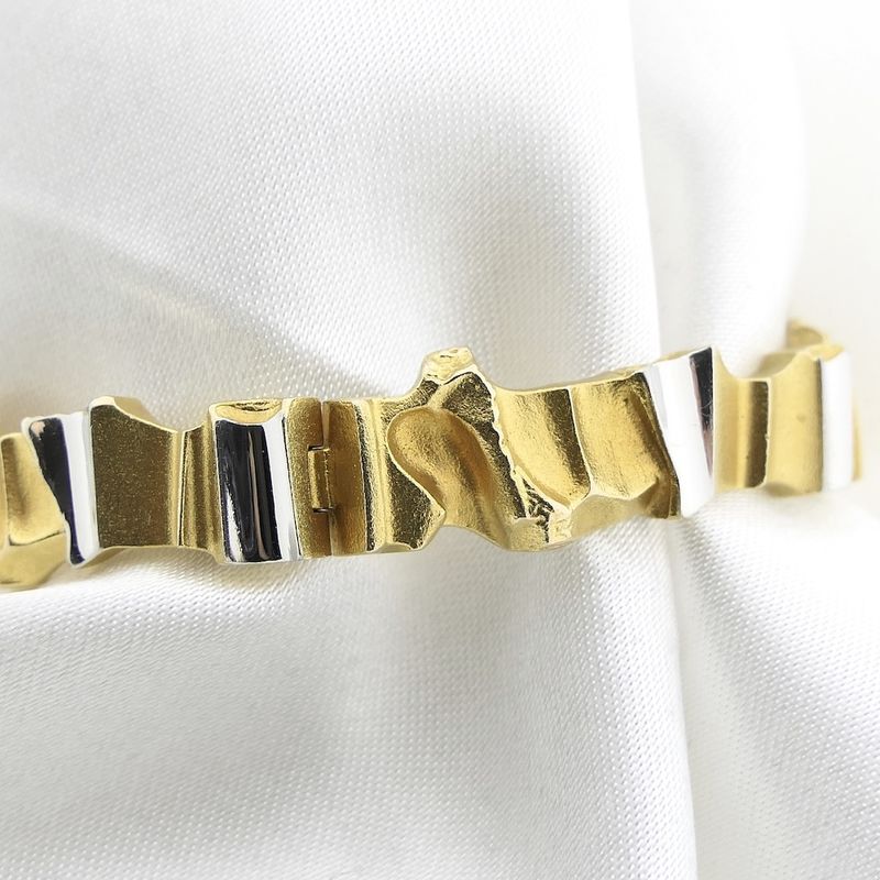 Image 8 of Lapponia bicolor gold Alba bracelet