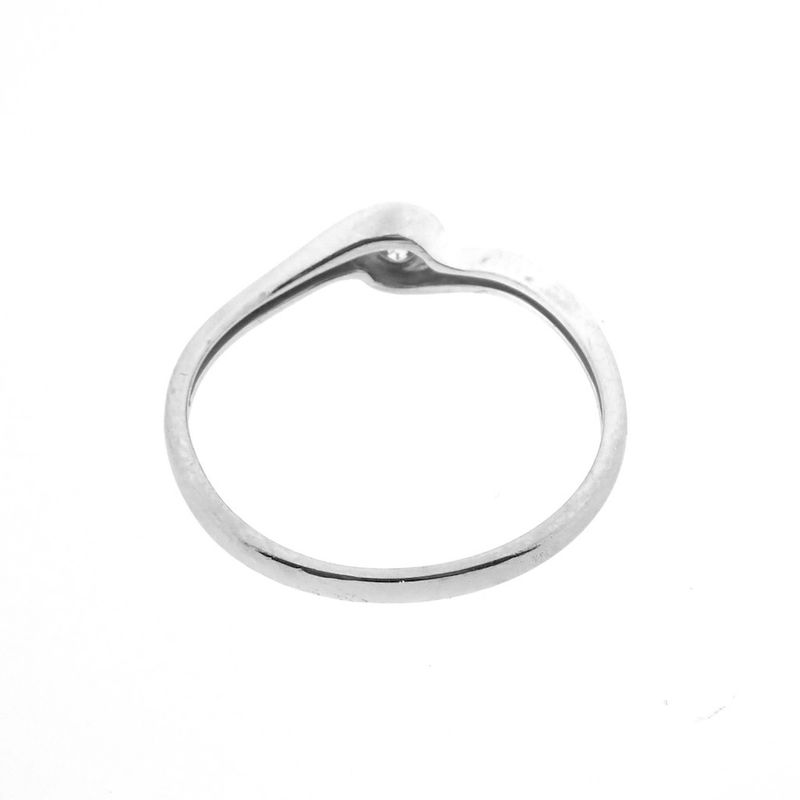 Image 7 of White gold solitaire ring with 0.18 ct diamond.