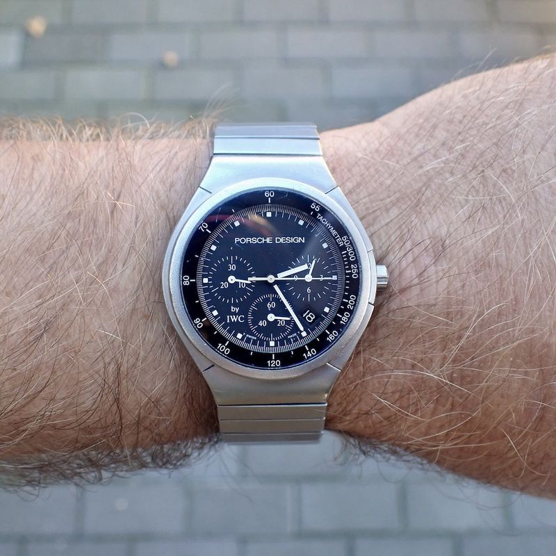 Image 13 of IWC Porsche Design Chronograph; Titanium watch