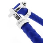 Image 6 of Omega Sailing Bracelet; Fresh Blue; Rubber; XL 23 cm