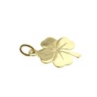Image 3 of Gold pendant of a four-leaf clover