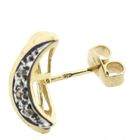 Image 6 of Gold fantasy stud earrings with diamond | 0.03 ct.