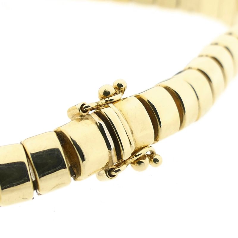 Afbeelding 4 van Gouden fantasieschakel armband