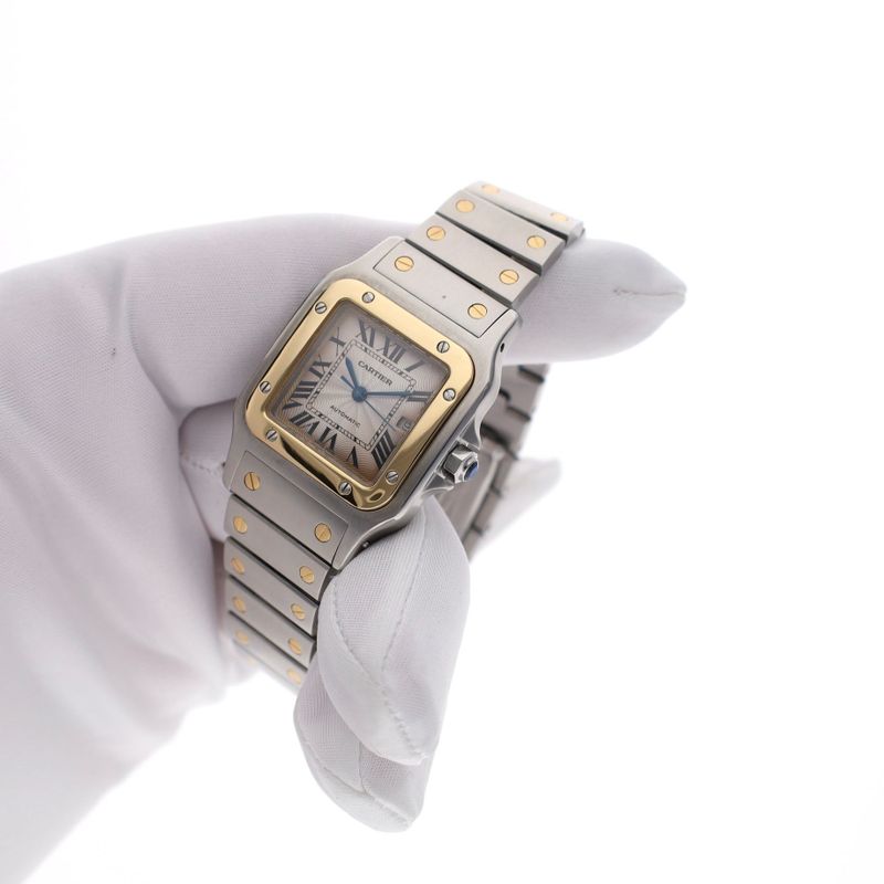 Image 10 of Cartier Santos Galbée Automatic 2319 W20041C4; Automatic Watch