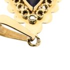 Image 8 of Gold Pendant with Synthetic Purple Gemstone