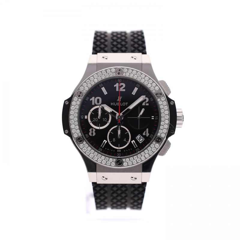Afbeelding 1 van Hublot Big Bang Diamonds 41mm 314.SX.130.RX.114; Automatisch Chronograaf Horloge