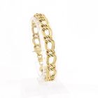 Image 1 of Gold flat Prince of Wales bracelet