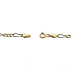 Image 5 of Two-tone gold Figaro link chain