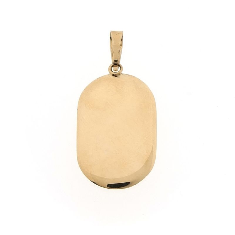 Image 2 of Rose gold pendant with Saudi Arabia emblem