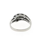 Image 5 of White gold fantasy ring with diamond | 0.06 ct.
