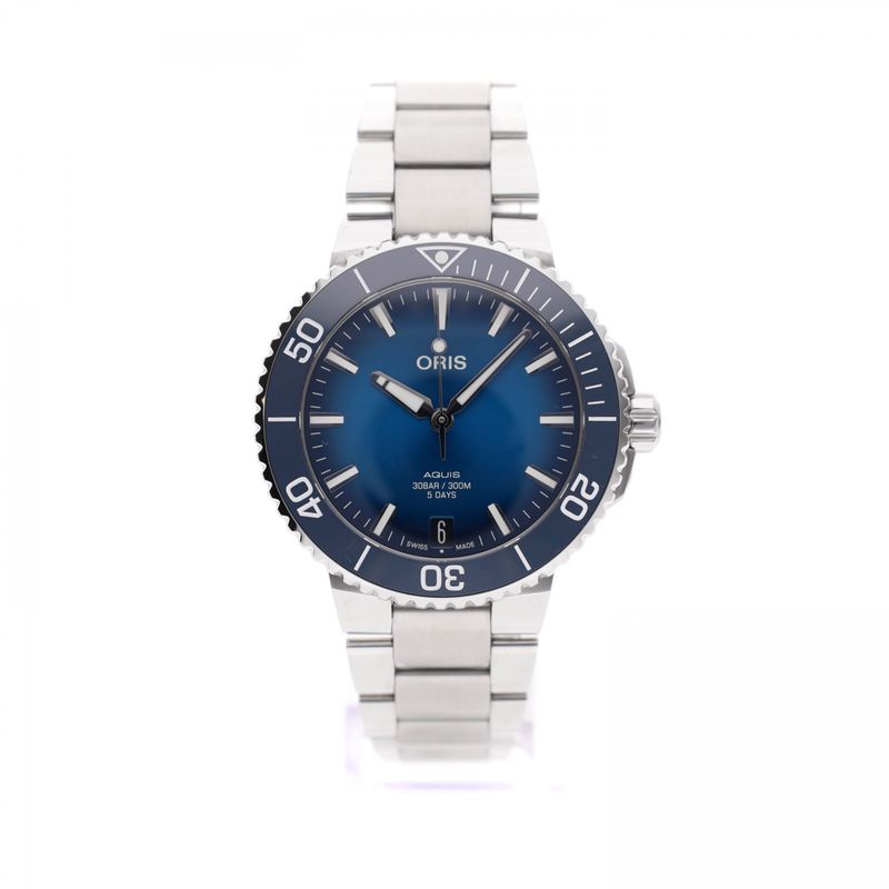 Afbeelding 11 van Oris Aquis Date '5-Days' Cal. 400; Automatisch Heren Horloge