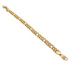 Image 5 of Gold bracelet with fantasy link | 20 cm