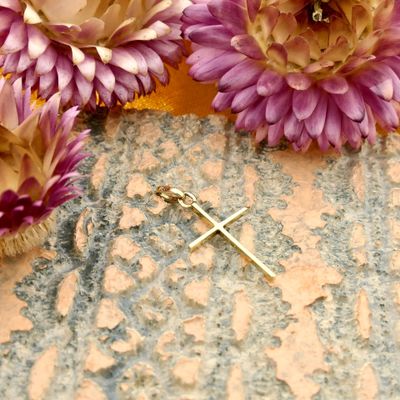 Image 2 of Gold Cross Pendant
