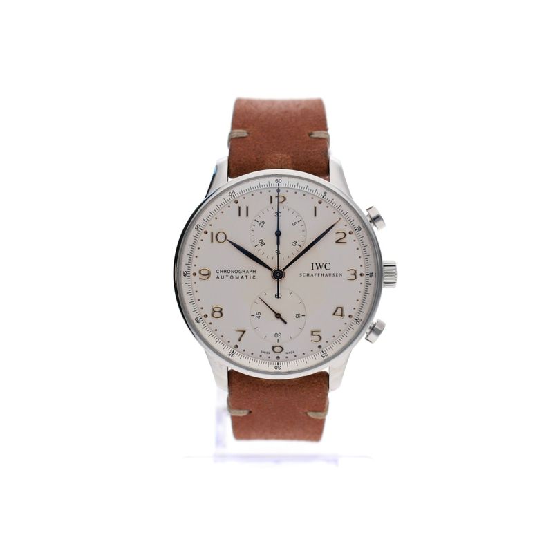 Image 6 of IWC Portuguese Chronograph IW3714-01; Automatic Men's Watch
