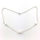 Image 1 of Silver fantasy necklace with a ball