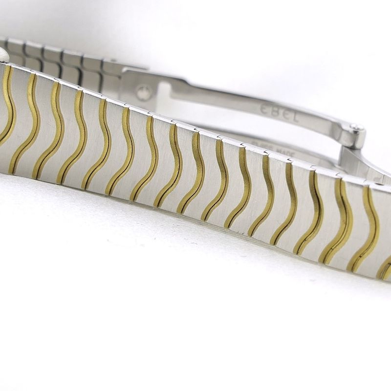Image 8 of Ebel Wave E1157111; Gold/steel women's watch