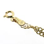Afbeelding 5 van Bicolor gouden gedraaide armband | 19,5 cm