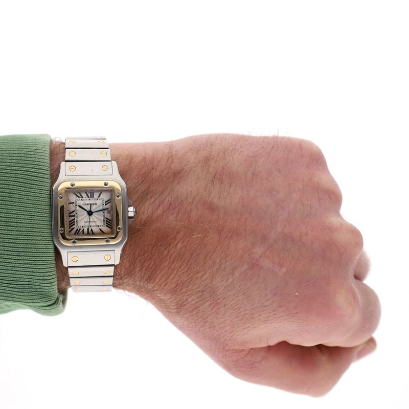 Image 14 of Cartier Santos Galbée Automatic 2319 W20041C4; Automatic Watch