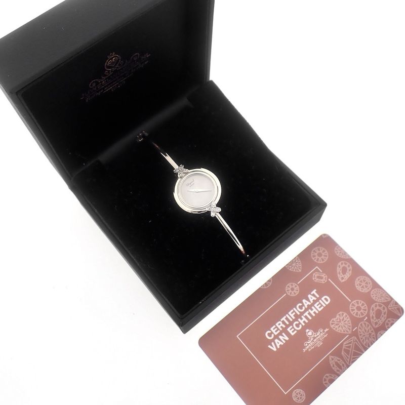 Image 8 of Chopard Cocktail Watch; Vintage 18k women's watch with diamonds