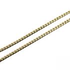 Image 5 of 8K sapphire and diamond necklace; 0.06 ct. | 43 cm