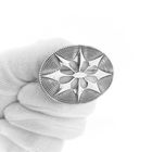 Image 10 of Vintage silver starburst brooch