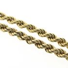Image 4 of Gold twisted link chain | 51 cm