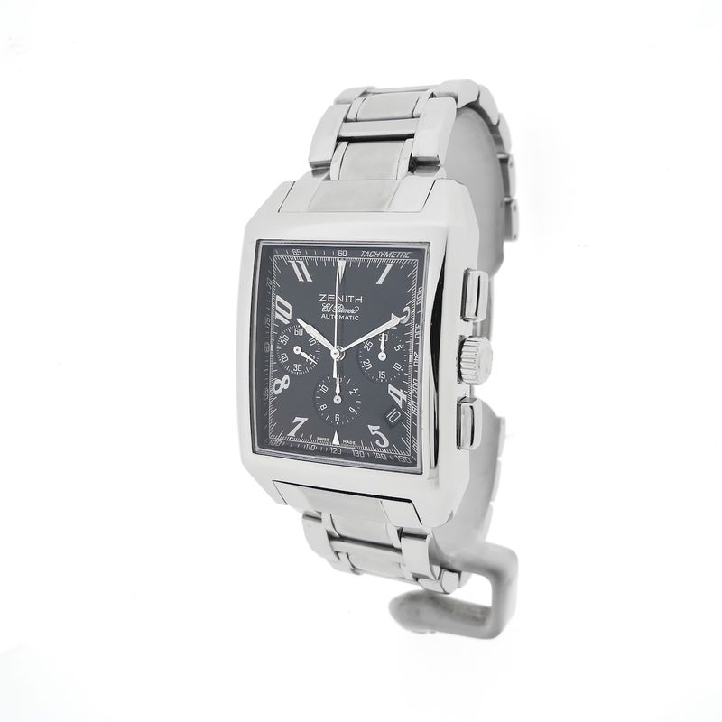 Image 3 of Zenith El Primero 'Port Royal' 03.0550.400; Chronograph men's watch