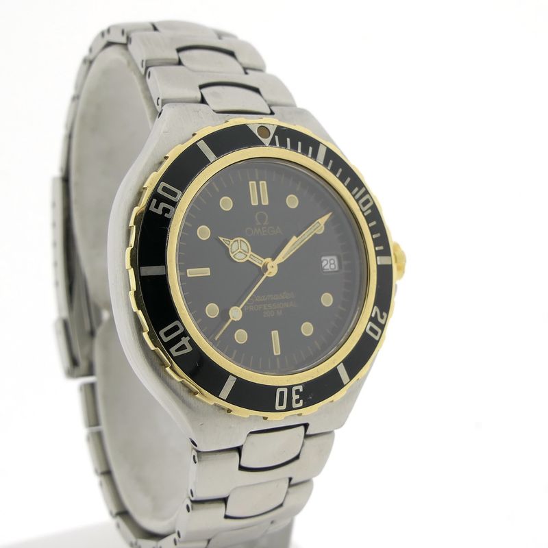 Image 3 of Omega Seamaster Pre-Bond; Goud/stalen heren horloge