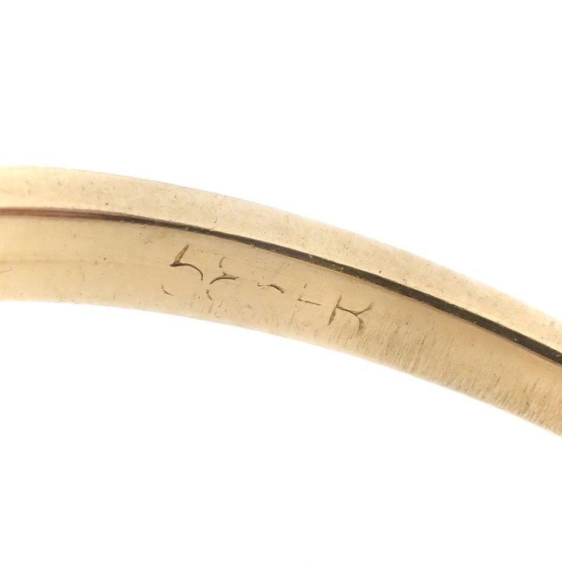 Image 10 of Retro gold ring with aquamarine