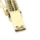 Image 4 of Gold herringbone link necklace