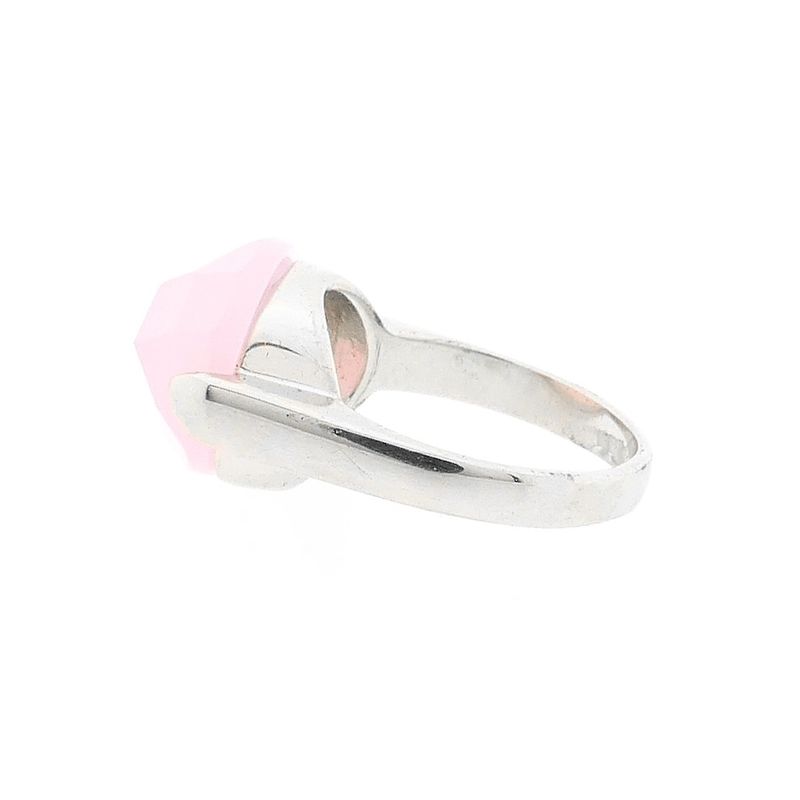 Image 7 of Silver ring with rose quartz