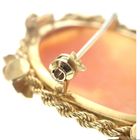 Image 3 of Antique gold brooch/pendant with cameo