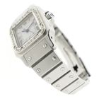Image 9 of Cartier Santos Galbee; Automatic ladies watch with diamonds