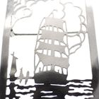 Image 2 of Old Dutch silver brooch; Ship