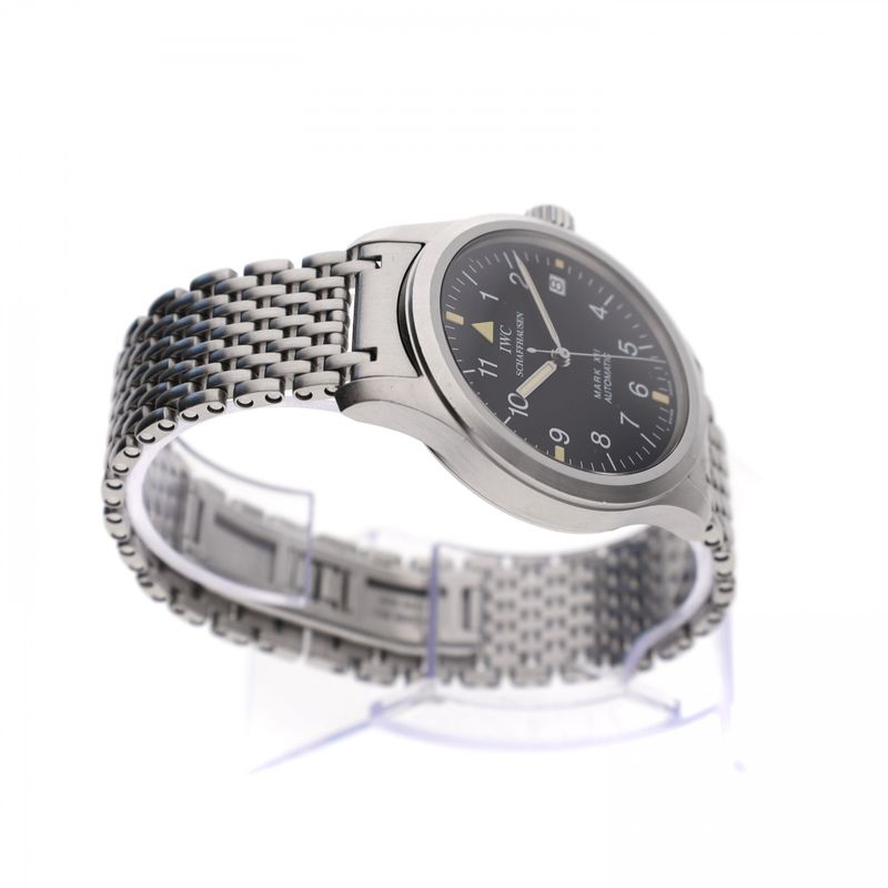 Afbeelding 8 van IWC Pilot's Watch Mark XII IW3241; Vintage Heren Horloge (Full-Set)