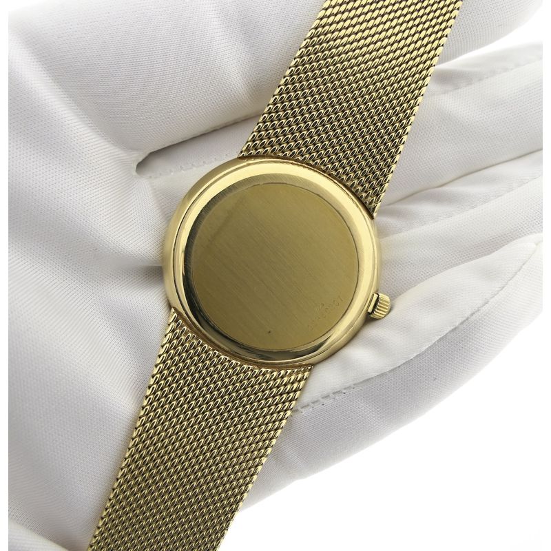 Image 19 of Longines Wittnauer Classic 'Onyx & Diamonds'; 18k gold watch