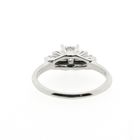Image 4 of White gold engagement ring with diamond | 0.48 ct.